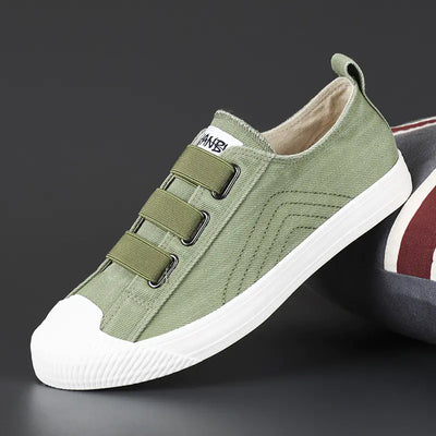 2024 Spring New Men's Casual Breathable Canvas Shoes