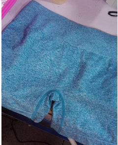 Shorts and Sports Leggings Set  High Waist